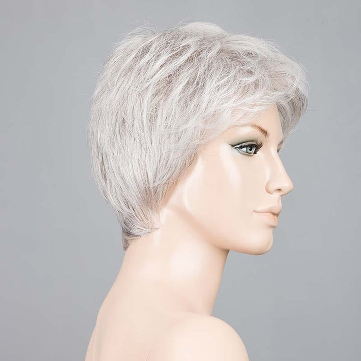 Ruby by Ellen Wille | Synthetic Lace Front Wig (Mono Crown) Ellen Wille Synthetic Silver Mix / Front: 3.75" | Crown: 3.5" | Sides: 2.75" | Nape: 2.5" / Petite / Average