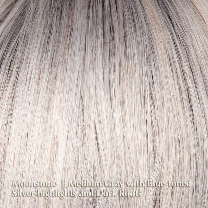 Sage Wig by Rene of Paris | Synthetic Lace Front Wig (Mono Part) Rene of Paris Synthetic Moonstone / Front: 6" | Side: 15" | Back: 15" | Crown: 15" | Nape: 15" / Petite / Average