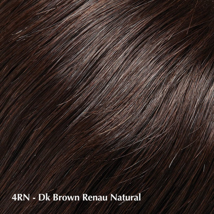 Sienna Lite Wig by Jon Renau | Remi Human Hair (Mono Top) Jon Renau Remy Human Hair 4RN Natural Dark Brown / Bang: 7.75" | Crown: 14" | Side: 13.5" | Nape: 11" / Average