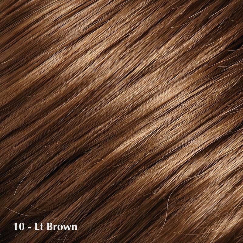 Simplicity Petite Wig by Jon Renau | Synthetic Wig (Basic Cap) Jon Renau Synthetic 10 Lucious Caramel / Bang: 3.5" | Crown: 2.5" | Sides: 2" | Nape: 1.5" / Petite