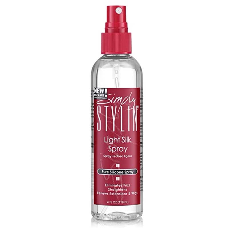 Simply Stylin' Light Silk Spray | Pure Silicone Spray (4oz) SS Accessories Wig Accessories