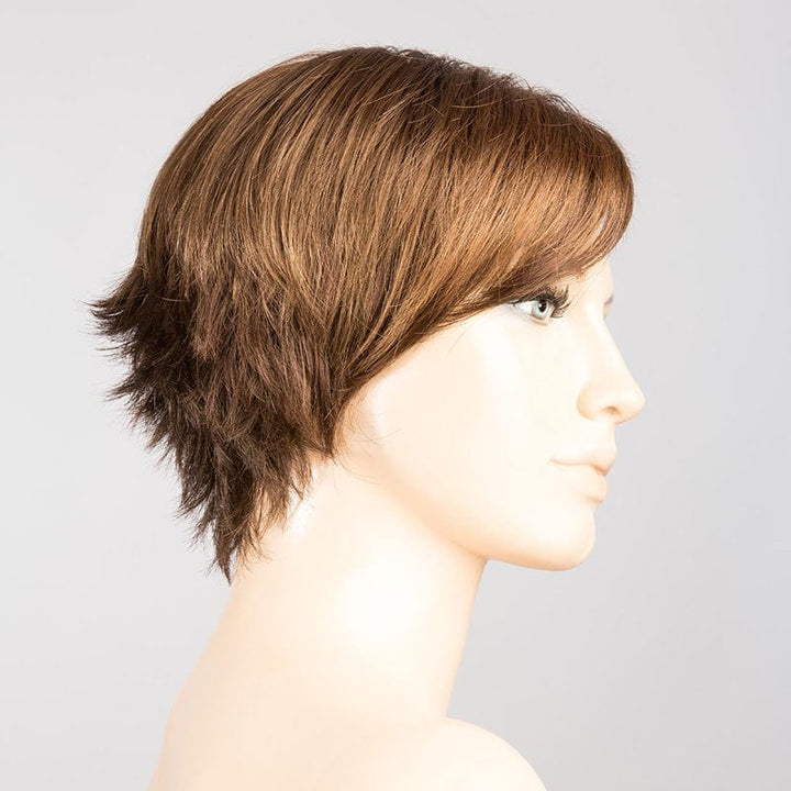 Sky Wig by Ellen Wille | Mono Crown Ellen Wille Synthetic Chocolate Mix / Front: 4.25" | Crown: 5.5" | Sides: 3.5" | Nape: 2" / Petite / Average