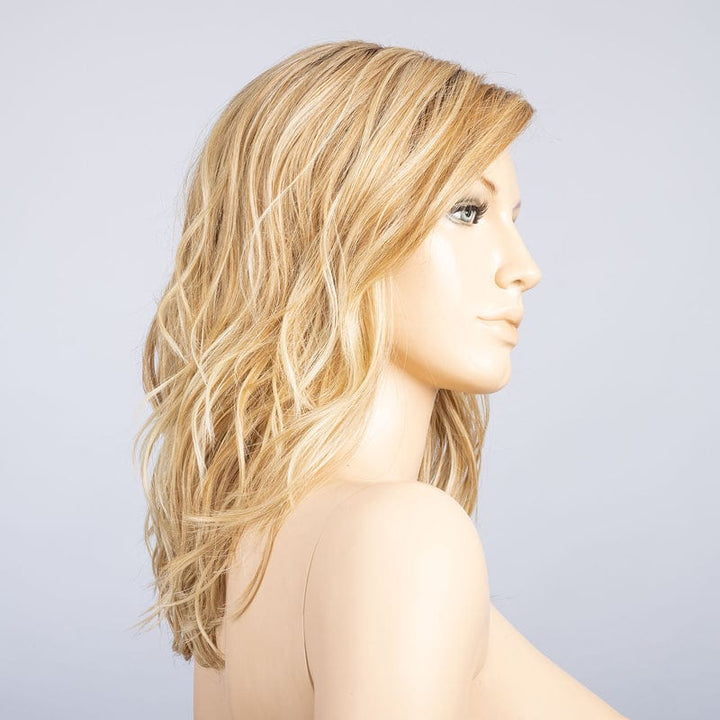Tabu Wig by Ellen Wille | Heat Friendly Synthetic (Mono Crown) Ellen Wille Heat Friendly Synthetic Sandy Blonde Rooted / Front: 7” | Crown: 11” | Sides: 11” | Nape: 10” / Petite / Average