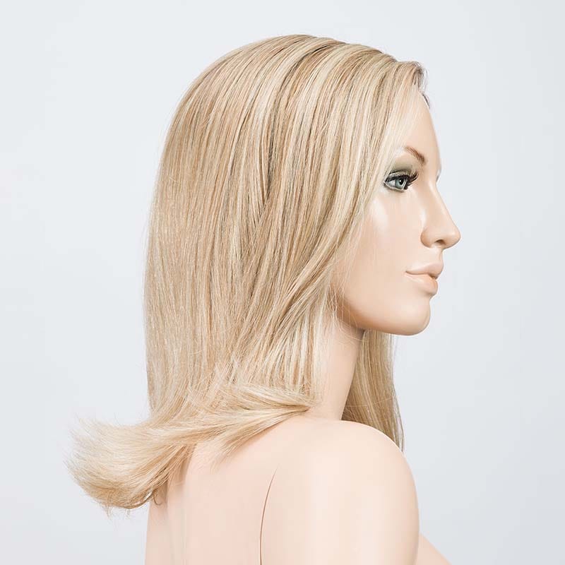 Taste Wig by Ellen Wille | Human Hair/Synthetic Blend Lace Front Wig (Mono Part) Ellen Wille Heat Friendly | Human Hair Blend Champagne Rooted / Front: 13" | Crown: 13.5" | Sides: 12" | Nape: 8.25" / Petite / Average