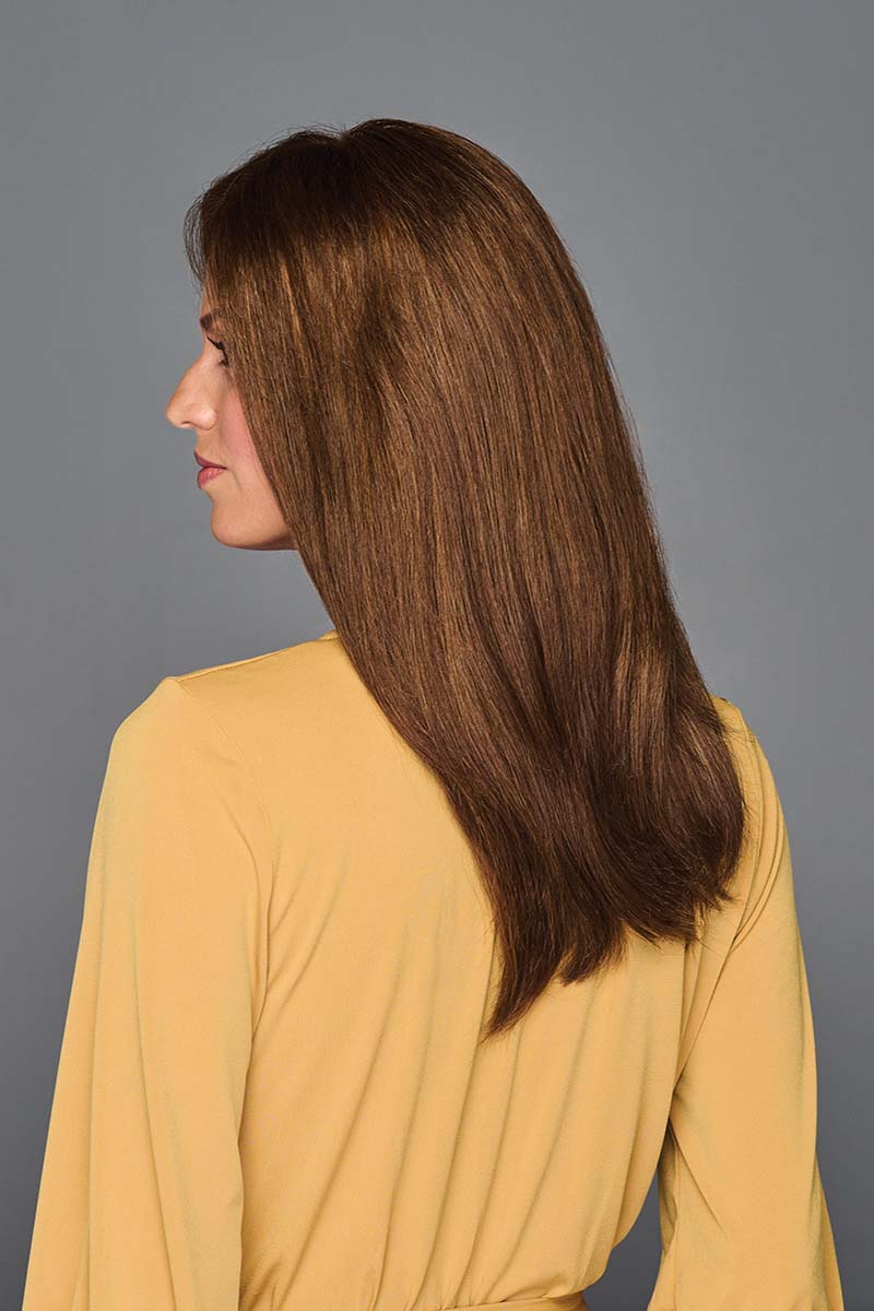 Top Billing Human Hair Topper 16″ by Raquel Welch | Heat Friendly (Mono Top) Raquel Welch Hair Toppers