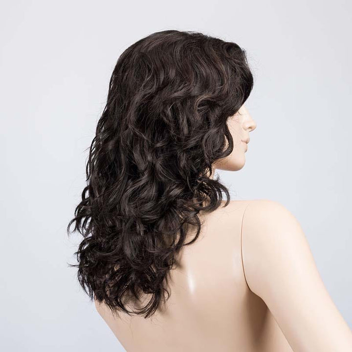 Wanted by Ellen Wille | Synthetic Lace Front Wig (Mono Part) Ellen Wille Synthetic Espresso Rooted / Front: 7" | Side: 11.5" | Crown: 12" | Nape: 11.25" / Petite / Average