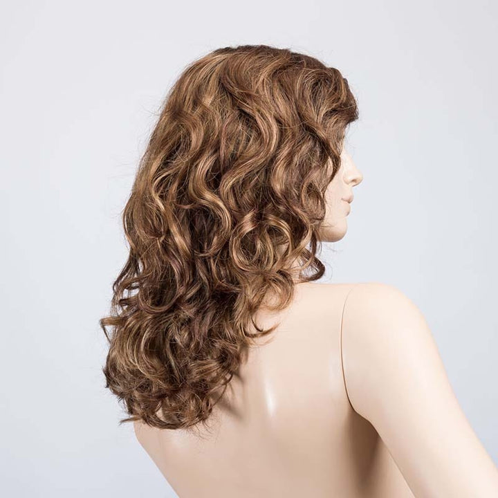 Wanted by Ellen Wille | Synthetic Lace Front Wig (Mono Part) Ellen Wille Synthetic Hot Mocca Rooted / Front: 7" | Side: 11.5" | Crown: 12" | Nape: 11.25" / Petite / Average